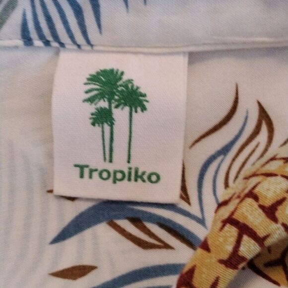 Tropiko Rayon Tropical Inspired Shirt - Picture 7 of 10